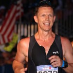 Mikkel Pitzner Coming Up At The Finish Line Ironman New York