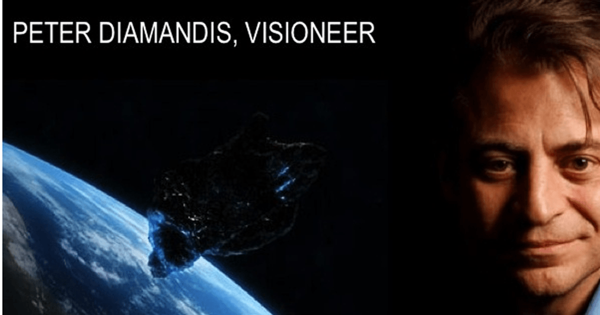 Visioneer, The Peter Diamandis story